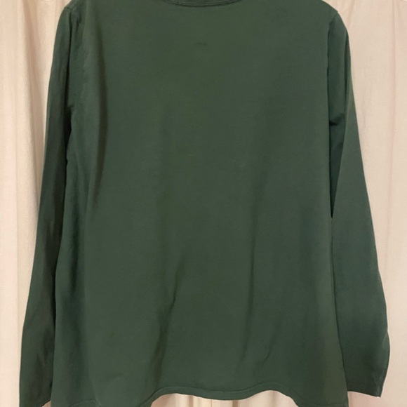 Women's Fanatics Branded Green Miami Hurricanes Long Sleeve V-Neck T-Shirt - Picture 3 of 3